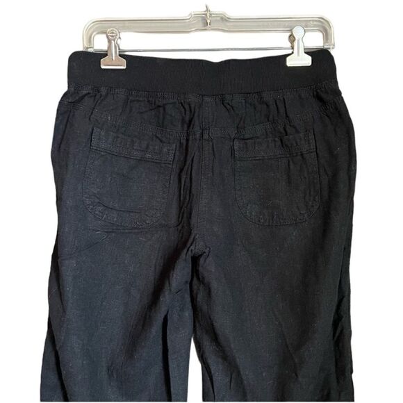 Per se black linen blend cropped pants - Picture 7 of 10